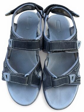 Kombu Sport Sandals Women's 9 Black Adjustable Strap Hiking Comfort